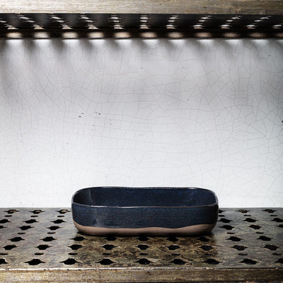 Stoneware deep dish n°5 - Orage