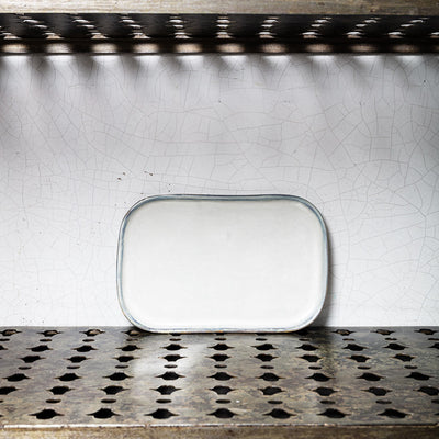 Stoneware flat plate n°2 - Mastic
